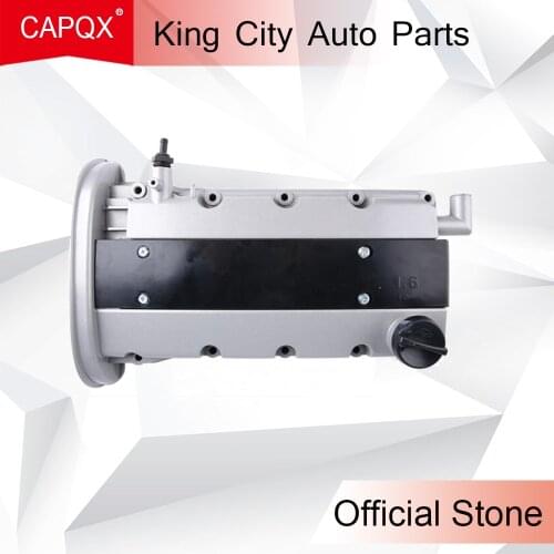 CAPQX Aluminium Alloy Engine Cylinder Head Valve Cover Chamber For Buick Excelle 1.6 Chevrolet Lacetti Lova Aveo Sonic Daewoo