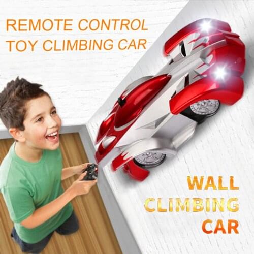 New RC Car Wall Racing Car Toys Climb Ceiling Climb Across the Wall Remote Control Toy Car Model Christmas Gift for Kids