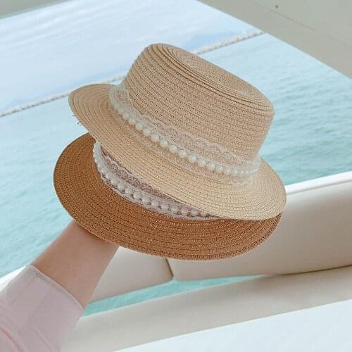 Fashion Panama Childrens Straw Hat, Childrens Bucket Hat, Summer Outdoor Travel Beach Childrens Sun Hat, Fisherman Hat