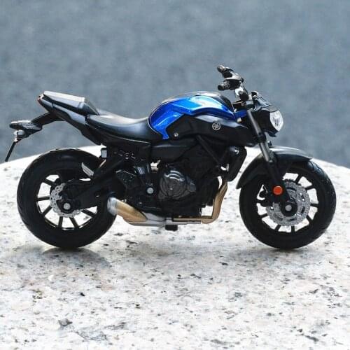 Maisto 1:18 2018 YAMAHA MT-07 Metal Motorcycle Diecast Bike Car Model Toy Collection Mini Moto Gift