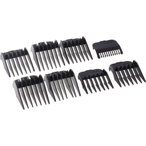 2021 New 8Pcs Universal Hair Clipper Limit Comb Guide Attachment Size Barber Replacement