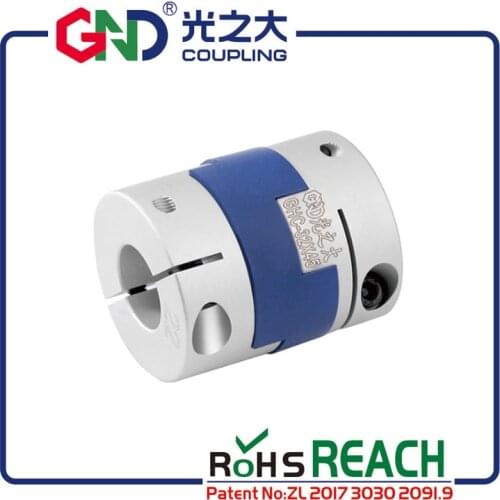Oldham Type Standard Aluminum Alloy 8mm coupler Diameter 25Length 39 Flexible Oldham Clamp Transmission Shaft Coupling