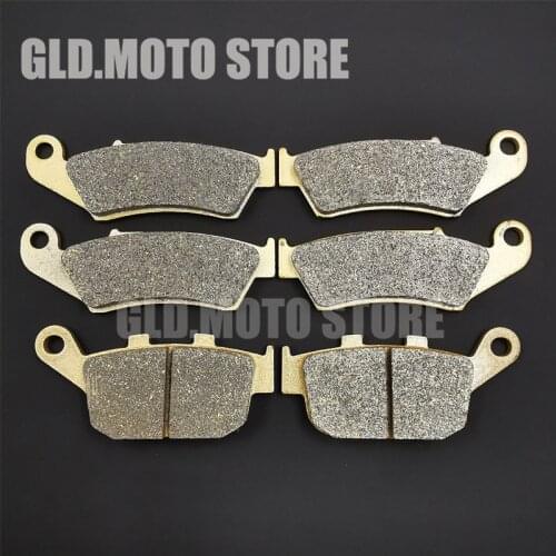 Motorcycle Front / Rear Brake Pads For Honda XRV750 Africa Twin 1994-2003 Transalp XL600V 97-99 XL650V 00-07 XL700V 08-11