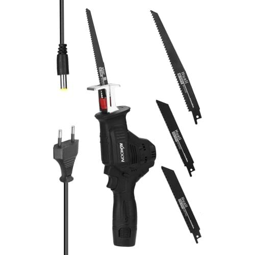 Portable Electric Reciprocating Saw Wood Chainsaw Outdoor Saber Saw Electric Power Tools for Cutting Wood Iron Sheet Plastics