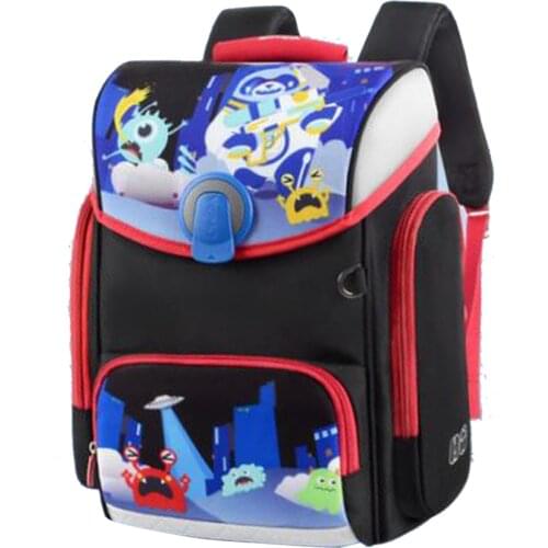 Schoolbags for kid Backpacks grils boys Orthopedic School Bags Children waterproof Cartoon Magnetic button Knapsack 2021 new