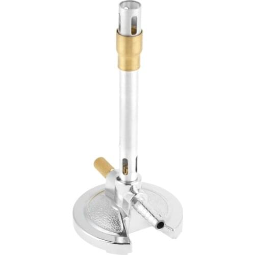 1Pcs Mini Single Tube Bunsen Burner Gas Light for Liquid Propane Lab Heating Equipment