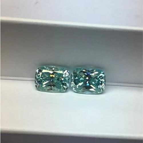 100% Genuine Loose Stone Moissanite Gemstone 2ct 6*8MM D Color VVS1 Gem Stone Excellent Cut for Diamond Ring with GRA