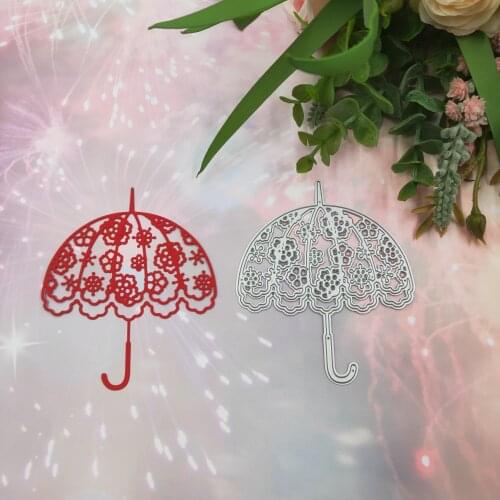 Flower umbrella metal cutting dies 2020 new DIY scrapbook photo album paper card decorative crafts embossing mold