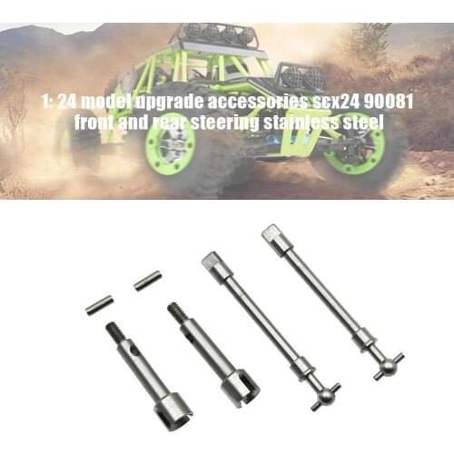 For axial scx24 90081 steel link pull rod car accessories rc scx24 rod model set For axial 90081 Q9S5