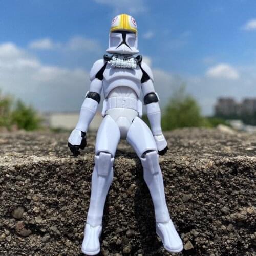 1:18 Animation Star Wars Action Figures 10cm Imperial Stormtrooper Movable Joint PVC Model Toy Collection Gifts Kids