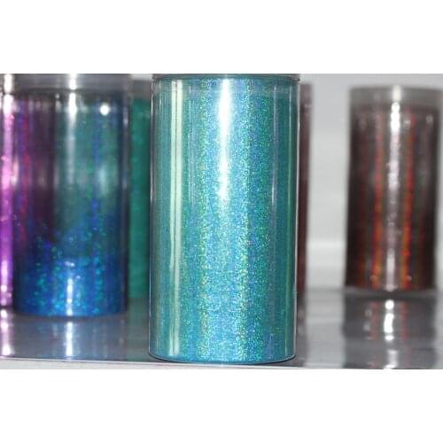 0.1mm (1/256 .004) Nail Art Decoration Holographic Glitter For Gel Nail Polish Powder Pigment Shimmer Effect Nail polish Mirror