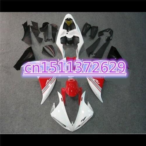 Red white black fairing kit for YZF R1 09 10 11 YZF-R1 09-11 YZF1000 R1 09 10 11 YZF R1 2009 2010 2011-Dor D