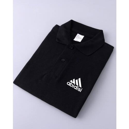 Summer Mens Polo Shirts Business Casual Short-Sleeved Mens Shirts T-Shirts Lapel Polo Shirts High-Quality Cotton