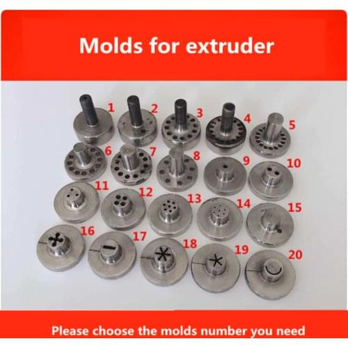 Corn extruder molds rice puffing machine part corn screw rice screw set use for puff machine bulking machine parts