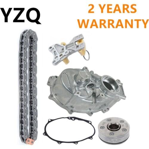 2.0T Timing Tensioner Camshaft Adjuster Housing Set 06F198107A For VW Eos Golf Passat For Audi A3 A4 A6 TT 06D103121B 06D109229B