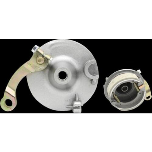 Front Brake Assembly of Electric Vehicle Mulan 50 Front Drum Brake Assembly Front Drum Cover 50 Front Brake Block