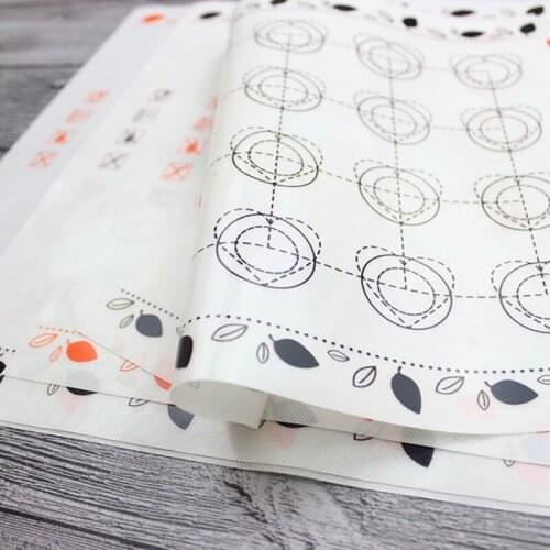 Silicone Baking Mat Fondant Bakeware Macaron Oven Baking Tools For Cakes Pastry Tools Sheet Dough Roll Mats Pad 40x30cm/29x26cm