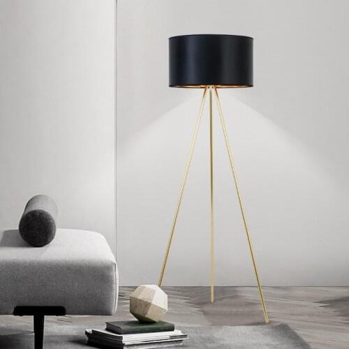 Nordic creative floor lamp tripod modern personality sofa bedroom living room bedside lamp