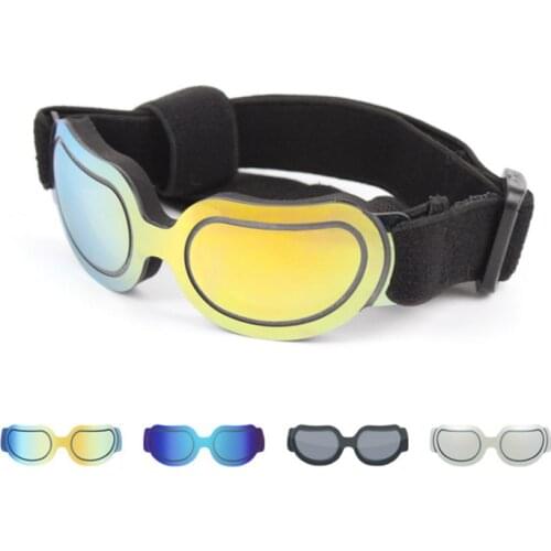 Foldable Pet Dog Glasses Medium Small Dog Pet Glasses Pet Eyewear Waterproof Dog Protection Goggles UV Sunglasses