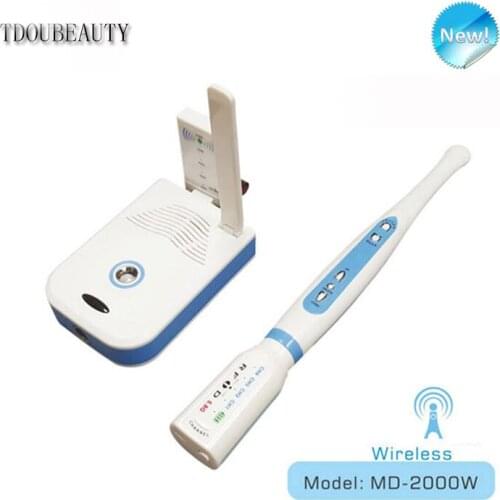 TDOUBEAUTY Can U Disk Storage And Wifi Wireless CCD Dental Intraoral Camera 2.0 Mega Pixels MD-2000W Free Shipping