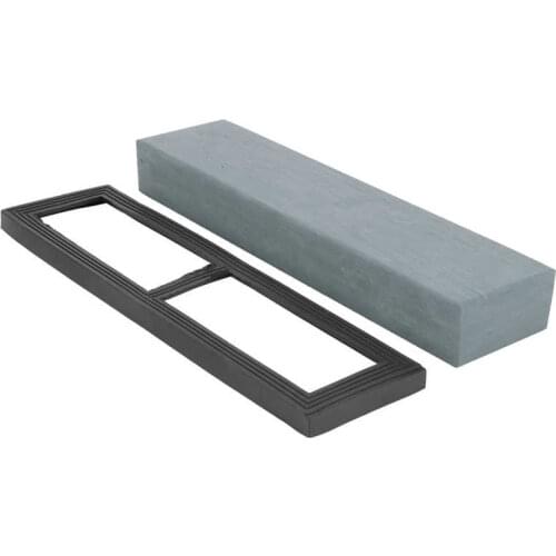 Sharpening Stone 5000 Grit Sharpening Stone Fine Grinding Oil Stone for Household Kitchen Knife with Silicone Base Whetstone