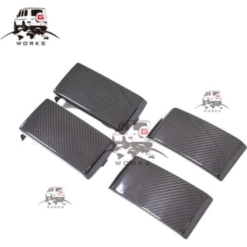G63 2015 carbon addon parts for G-class G63 2018-2020y W464 g63 bumper addon DRY carbon fiber