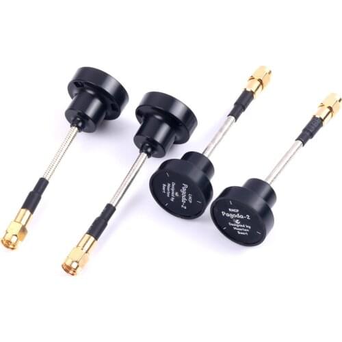 Pagoda-2 RHCP LHCP 5.8G FPV Antenna design by Marteen created SMA/RP-SMA/MMCX/UFL Antenna for RC FPV Racing Drone Part