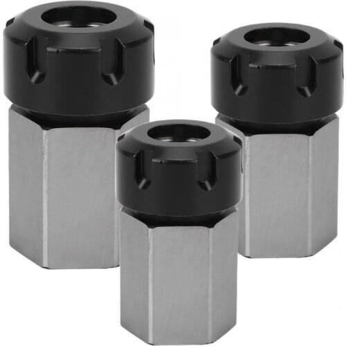 1Pcs ER25/RE32/RE40 Hex Collet Chuck Carbon Steel High Strength Spring Collet Block For CNC Lathe Engraving Machine Tool Holder