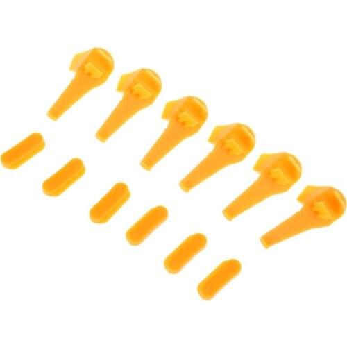 12 Pcs Tyre Tire Changer Part Nylon Mount Demount Duck Head Insert Rim Protector