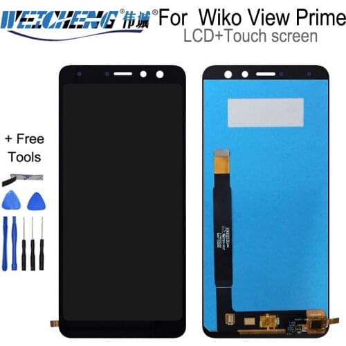 5.7'' For Wiko View Prime LCD Display with Touch Screen Digitizer Mobile Phone Accessories For Wiko View Prime Lcd Screen Sensor