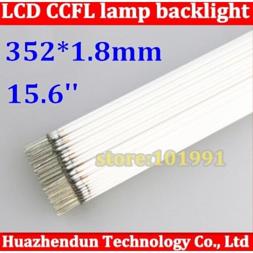 50pcs/lot Free Shipping Supper Light CCFL 352mm*2.0MM 353mm * 2.0mm/1.8mm For Laptop 15.6" 16:9 Wid LCD Backlight Lamp
