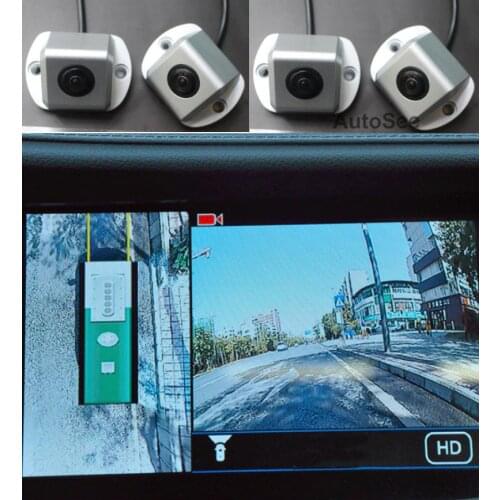 Bus Coach School bus 360 degree All round view Camera Bird eye Panoramic DVR monitoring 1080P, reversing parking assist