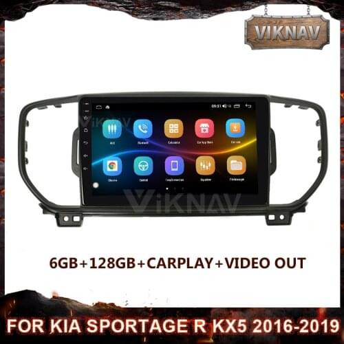 Android 10.0 Car Radio Multimedia GPS Navigation For KIA Sportage R KX5 2016 2017 2018 2019 2 Din Stereo Receiver Head Unit