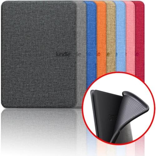 2020 Magnetic Smart Silicon Fabric Case For All New Kindle 2019 10th Generation Cover 2018 Paperwhite 4 Released Case Auto Sleep