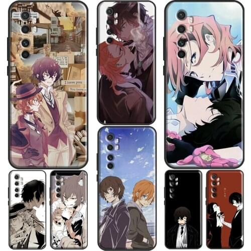 Bungou Stray Dogs Anime For POCO X3 Pro M3 F2 F3 Case For Xiaomi Mi 11 Ultra 9T 10T Pro A3 Mi Note 10 Lite Cover