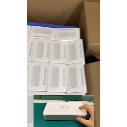 UV sanitizer box with wireless charger; UVC sterilizer Multi-Function Disinfection Box Cell Phone cleaner