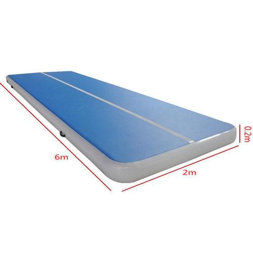 Free Shipping Free Pump Gymnastics Mat Hot Sale 6*2*0.2m Air Track Floor Mattress For Training DWF Tumbling Mat Airtrack Yoga