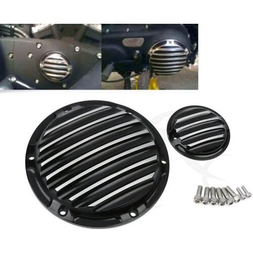 Motorcycle Timing Timer Cover For Harley Sportster Iron 883 1200 XL 48 72