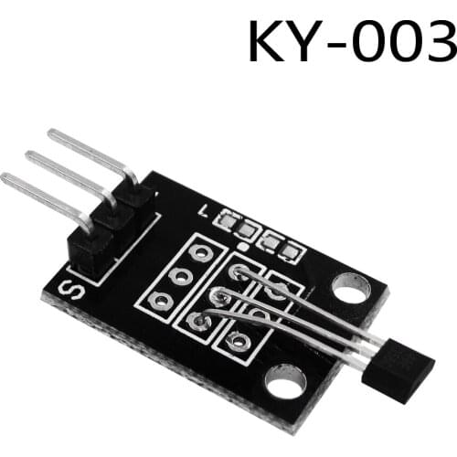 KY-003 3pin Hall Magnetic Sensor Module for Diy Starter Kit KY003