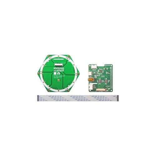 107990055 Audio Development Tools ReSpeaker 6-Mic Circular Array Kit for Raspberry Pi SPU0414HR5HSB