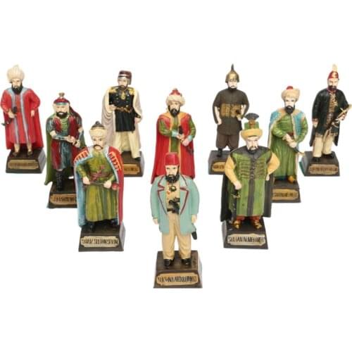 Ottoman Padişahları Trinket Kit 10 figure