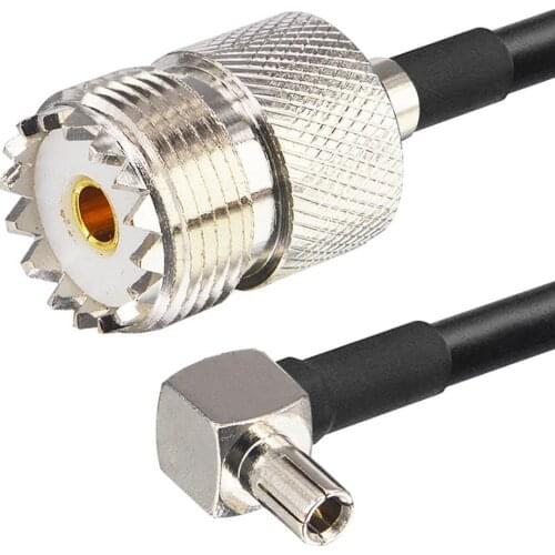 Extension Pigtail SO239 female UHF to TS9 male Plug Connector RF Coax Adapter Cable 20CM