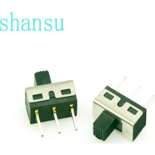 SS-12D10/SS-12D11/SS-12D06 Toggle switch Spacing Of 4.7mm 3A 250V 1P2T Straight foot/Bending of the foot Handle high=5MM