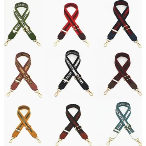 Colored Bag Strap Handbag Belt Wide Shoulder Bag Strap Replacement Strap Accessory Bag Part Adjustable Belt For Bags 130cm