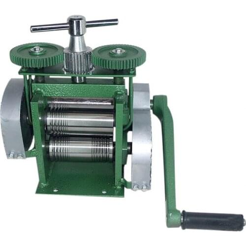 Hand Operate mini jewelry Rolling Mill gold silver rolling mill with Maximum opening 0-5 mm, tablet press machine manual
