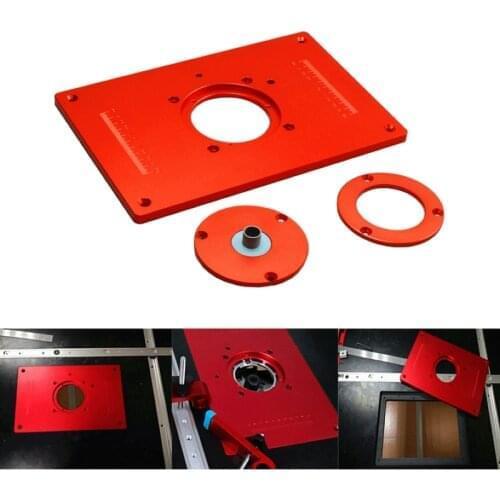 85*85 Universal Router engraving machine electric wood milling flip board guide table chamfering board Woodworking DIY tools