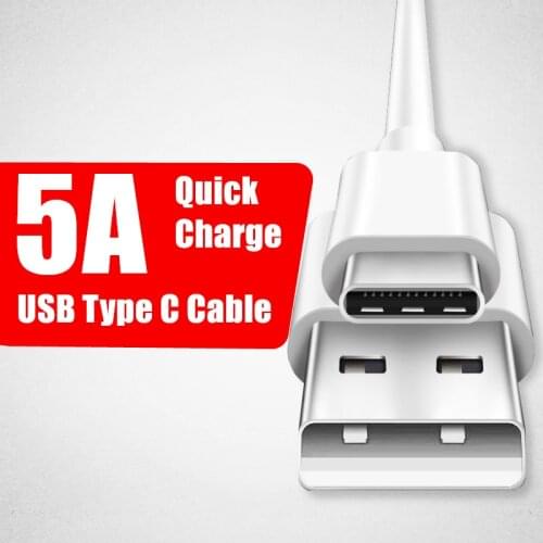 USB-C Fast Charging Cable For Redmi 8 9c 10x Note 8 Pro 5A/3A Quick Charge 150cm/200cm Kable For LG G9 V30 V40 Pro Huawei Xiaomi