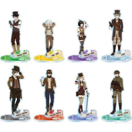 Japan Anime World Trigger Kuga Yuma Replica Acrylic Figure Stand Display Model Plate Tabletop Decor Toy Keychain Gift Cosplay