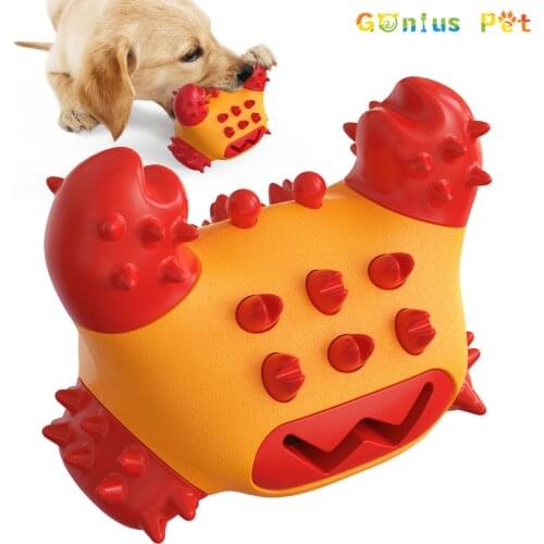 Dog Toy Multifunctional Heavy Armored Crab Dog Molar Toy Chew Toy Teeth Grinding Tooth Cleaning Dog Accessories For Pet Supplies
