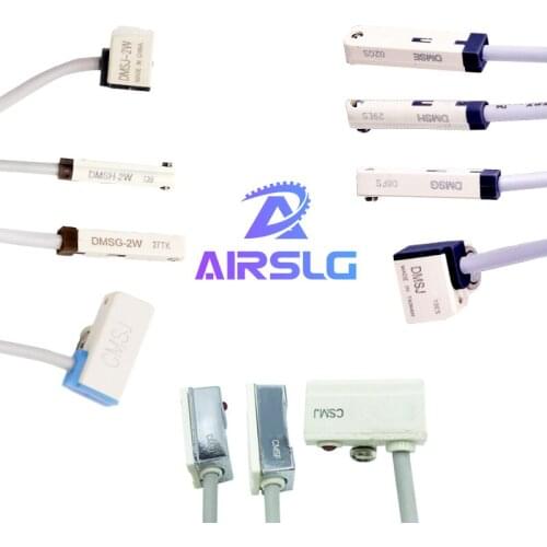 2PCS Air Pneumatic Cylinder Magnetic Reed Switch Sensor DMSE-020 DMSG-020 DMSJ-020